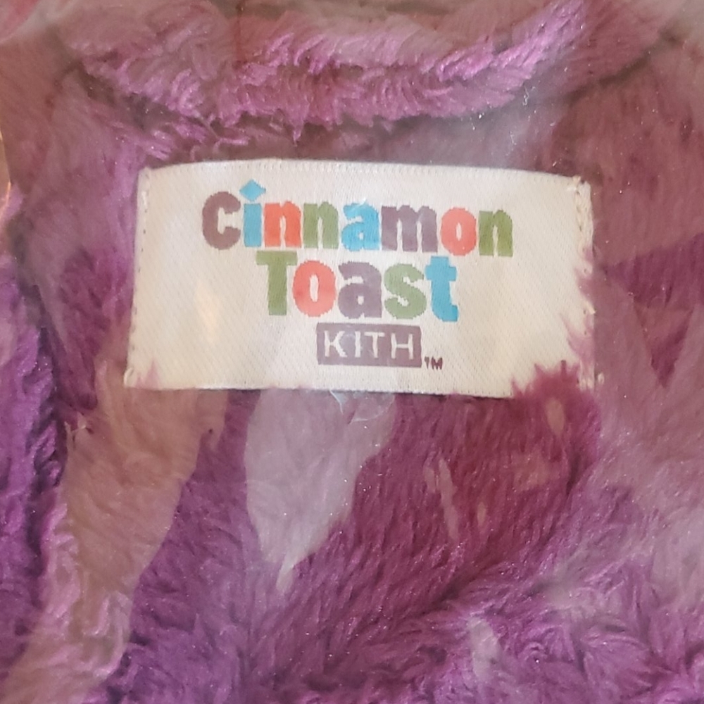 Kith x Cinnamon Toast Crunch collab Purple Robe L - Picture 2 of 3